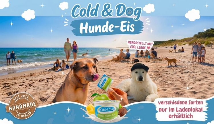 erfrischendes Eis für Hunde und Katzen