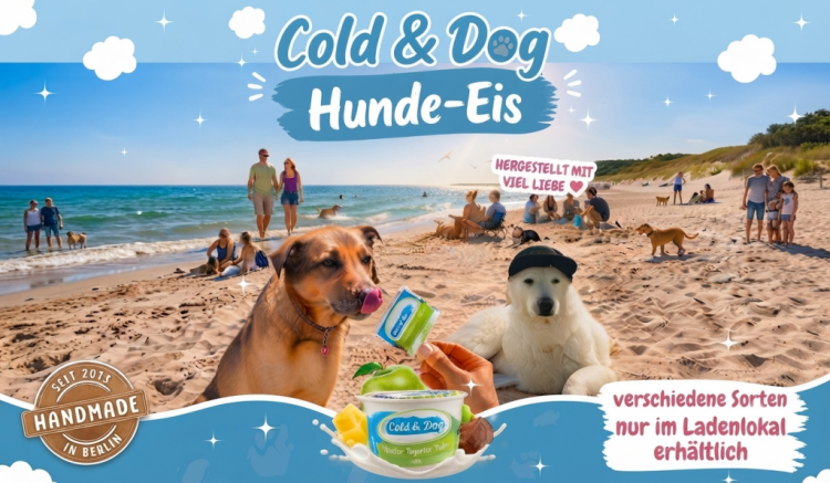 erfrischendes Eis für Hunde und Katzen