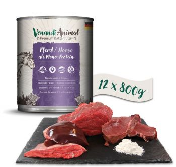 Venandi Animal Pferd Menü Mono - 12x 800g