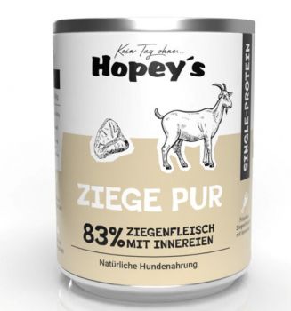 Hopeys Ziege pur Fleischdose - 800g