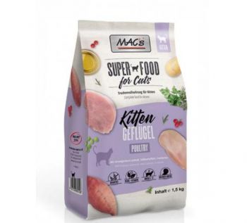 MACs Kitten Trockenfutter Geflügel - 1,5kg