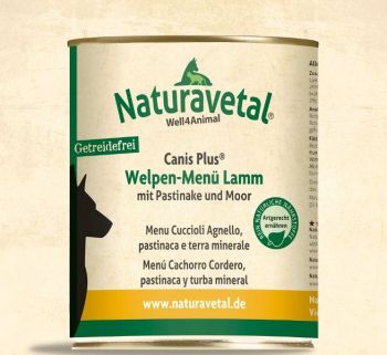 Naturavetal Canis Plus Lamm Menü Welpen - 800g