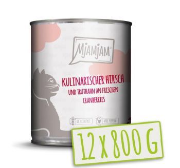 MjAMjAM Hirsch & Truthahn Menü - 12x 800g