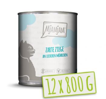 MjAMjAM Ziege mit Möhrchen Menü - 12x 800g