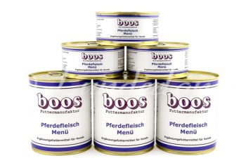boos Pferdefleisch Menü - 12x 800g