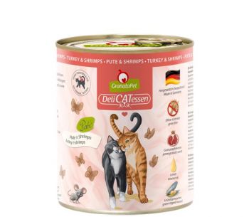 GranataPet DeliCatessen Pute & Shrimps - 800g