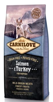 Carnilove Salmon & Turkey Puppy - 12kg