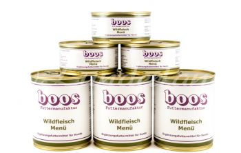 boos Wildfleisch Menü - 12x 800g