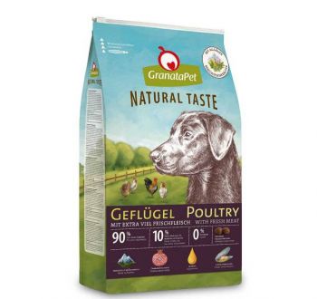 GranataPet Natural Taste Geflügel - 12kg
