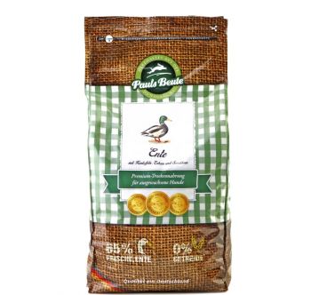 Pauls Beute Trockenfutter Ente mit Kartoffeln - 2,5kg
