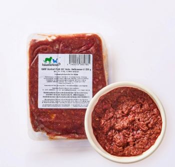 haustierkost.de Huhn BARF Komfort PLUS CAT - 250g