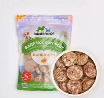 haustierkost.de Kaninchen BARF Komfort PLUS Taler - 800g