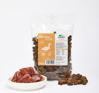 haustierkost.de BARF-Softies mit Ente - 200g