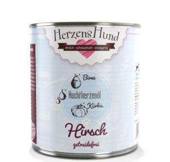 HerzensHund Hirsch & Kürbis Menü - 800g