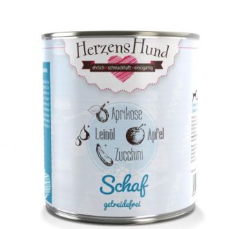 HerzensHund Schaf & Zucchini Menü - 6x 800g