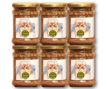 Schlemmermaul Katze Fischterrine Menü - 50x 200g