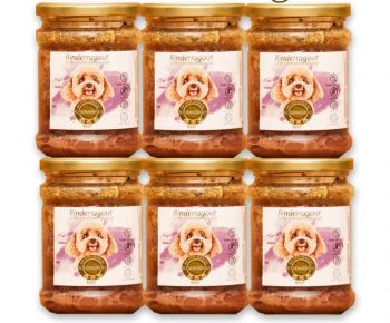 Schlemmermaul Hund Rind Ragout Menü - 50x 200g