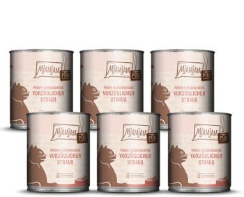 MjAMjAM Strauß Fleischgenuss pur - 6x 800g