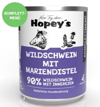 Hopeys Wildschwein mit Mariendistel Menü - 800g