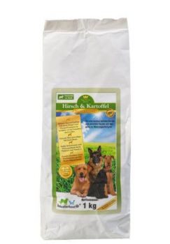 haustierkost.de Trockenfutter Hirsch mit Kartoffeln - 1kg