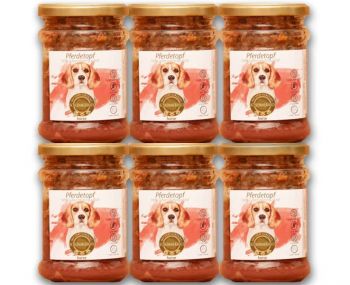 Schlemmermaul Hund Pferdetopf Menü - 50x 200g