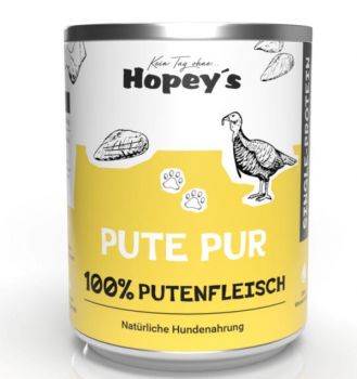 Hopeys Pute pur Fleischdose - 850g