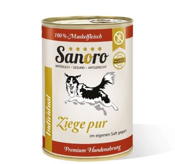 Sanoro Ziege pur Muskelfleisch - 400g