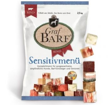 Graf Barf Rind Sensitiv Menü - 2,5kg