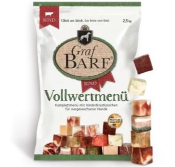 Graf Barf Rind Vollwert Menü - 2,5kg