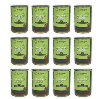 Dr. Zieglers Känguru Fleischdose - 12x 400g