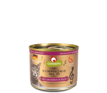 GranataPet Symphonie No.10 Wildschwein & Ente - 200g