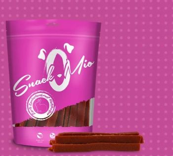 SnackOMio Kaninchen Brust Filet Streifen - 70g