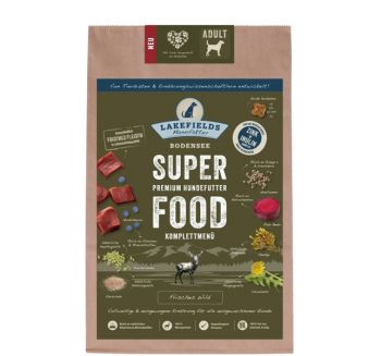 Lakefields Trockenfutter Wild Superfood - 2x 2,5kg