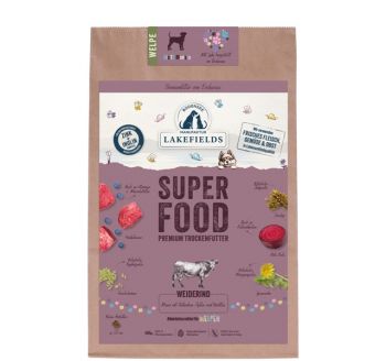Lakefields Trockenfutter Rind Superfood Junior - 2,5kg