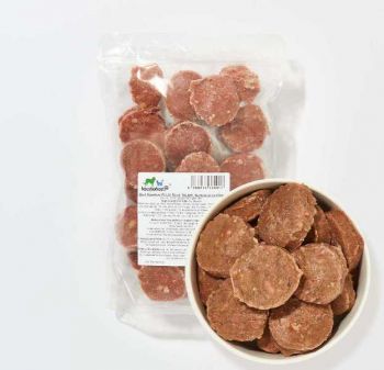 haustierkost.de Rind BARF Komfort PLUS Taler - 800g