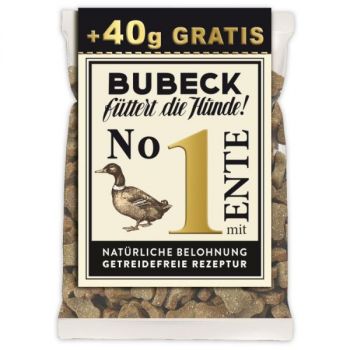 Bubeck Hundekuchen Keks No.1 Ente overfill - 210g + 40g