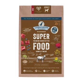 Lakefields Trockenfutter Lamm Superfood - 2,5kg
