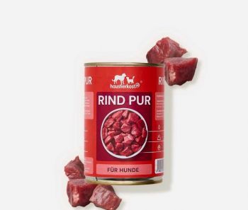 haustierkost.de Rind pur Fleischdose - 400g