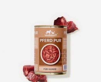 haustierkost.de Pferd pur Fleischdose - 400g