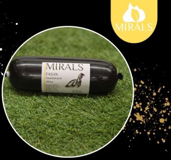Mirals Fasan Muskelfleisch Snackwurst - 400g