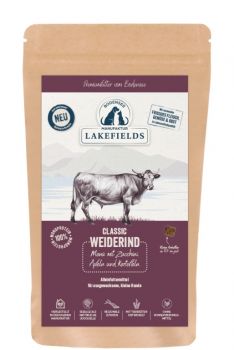 Lakefields Trockenfutter Rind Mini - 130g