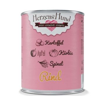 HerzensHund Rind mit Kartoffeln & Kürbis Menü - 800g