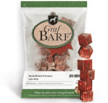 Graf Barf Rind Muskelfleisch - 1kg