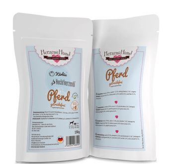 HerzensHund Pferd & Kürbis Menü - 130g