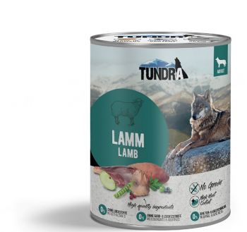 Tundra Hund Nassfutter Lamm - 800g