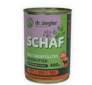 Dr. Zieglers Schaf pur Fleischdose - 12x 400g