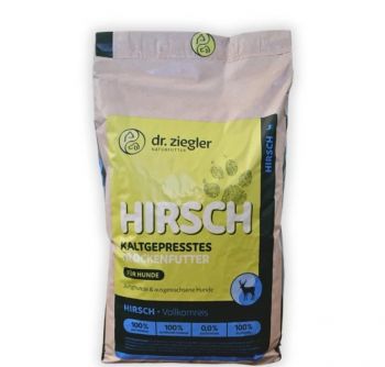 Dr. Zieglers Trockenfutter Hirsch, Vollkornreis & Hirse - 15kg