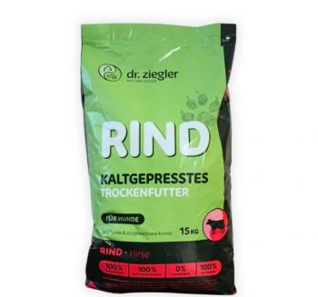 Dr. Zieglers Trockenfutter Rind & Hirse - 15kg