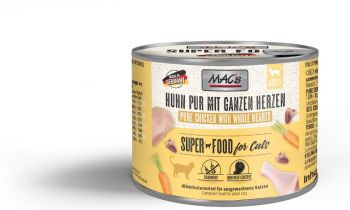 MACs Cat Huhn mit ganzen Geflügelherzen - 200g