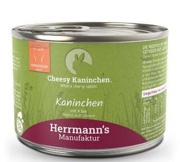 Herrmanns Katze Kaninchen Menü - 200g